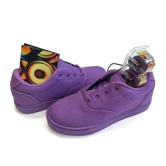 HEELYS Youth Size 5 Womens 6 Launch Skate Shoes 770873H Purple Solid - Picture 8 of 8